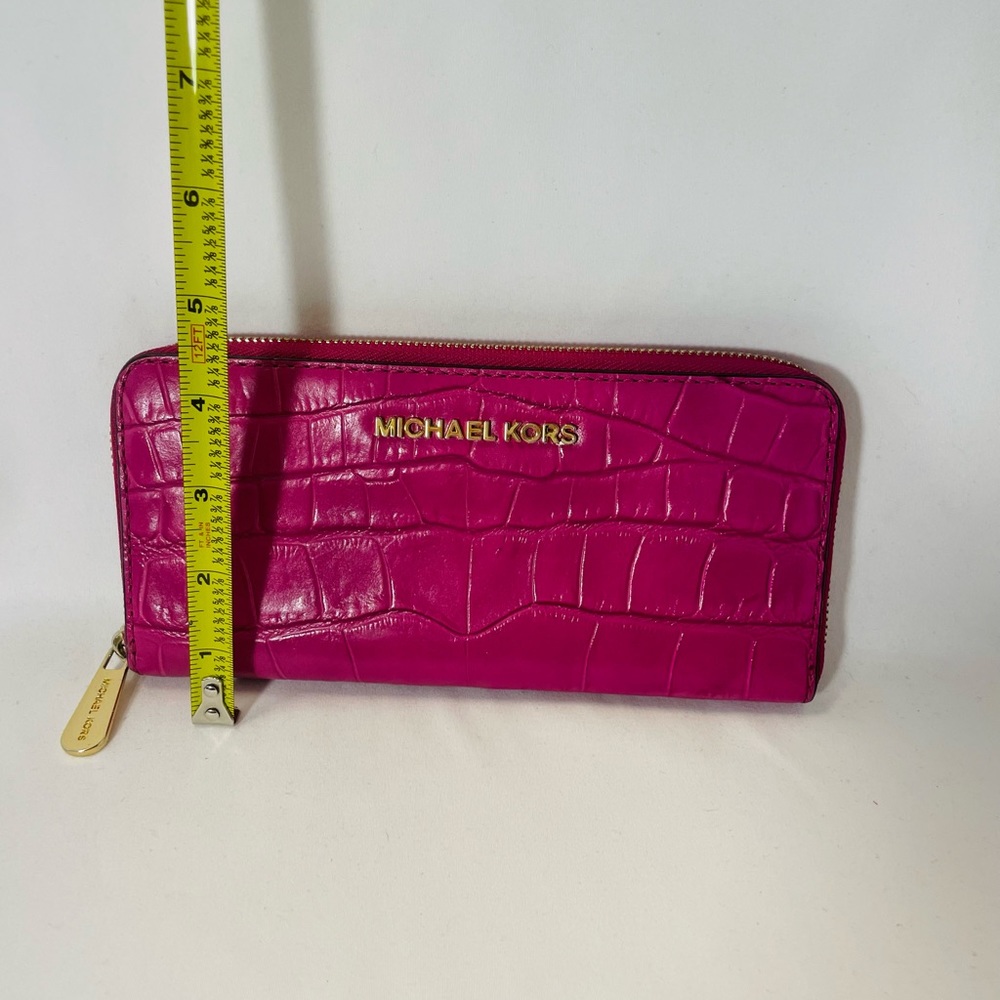 Michael Kors Pink Leather Wallet - Picture 5 of 5
